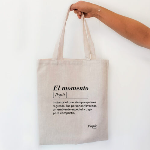 BOLSA DE VERANO TOTE BAG POPIT