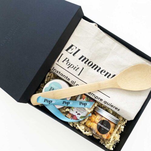 cesta de regalo gourmet brownie