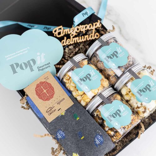 caja de regalo del día del padre fundación querer